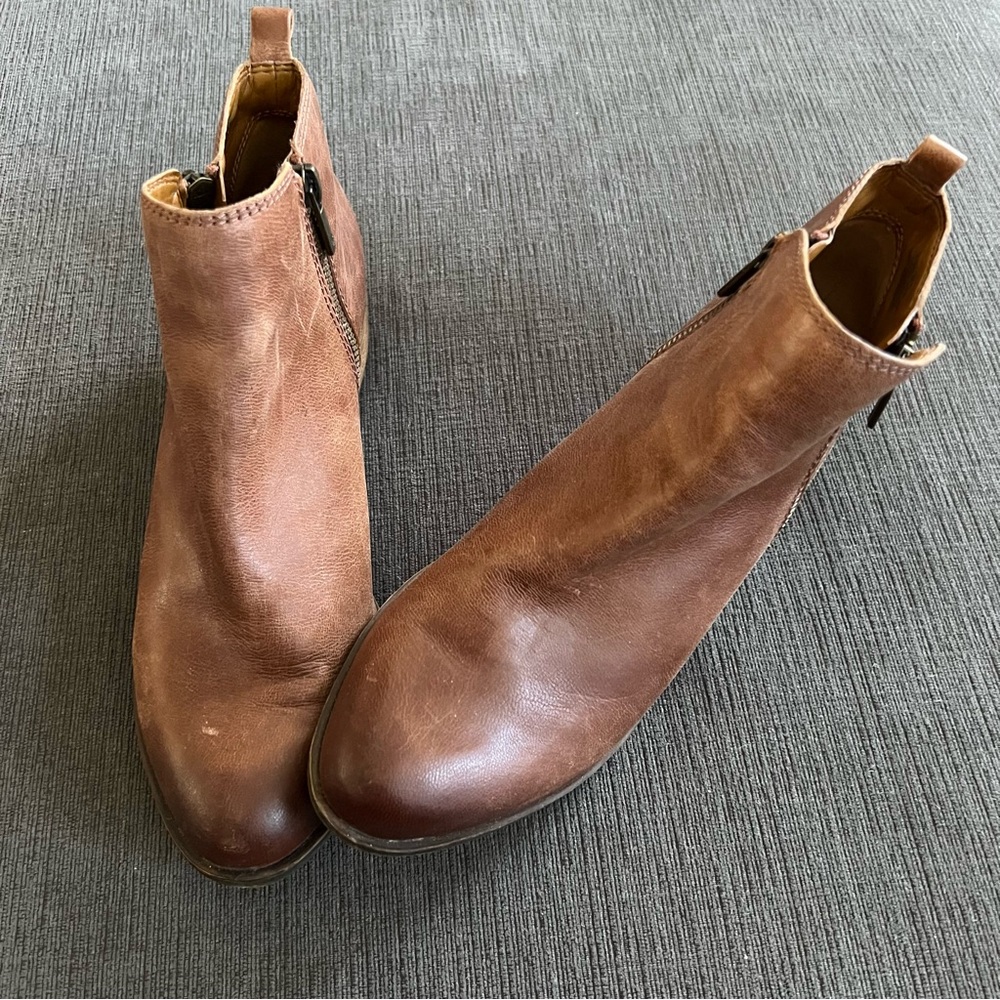 Lucky Brand Brown Ankle Boots